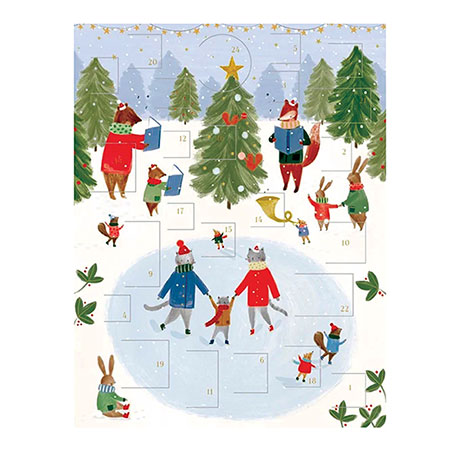 Skating In The Forest Advent Calendar