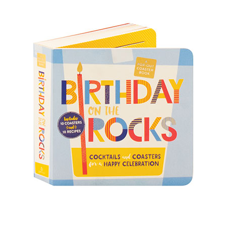 Birthday On The Rocks Coaster Book