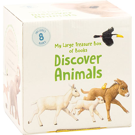 Discover Animals: My Large Treasure Box 8 Book Set