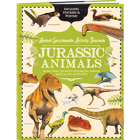 Jurassic Animals Encyclopedia Activity Journals