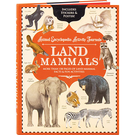 Land Mammals Encyclopedia Activity Journals