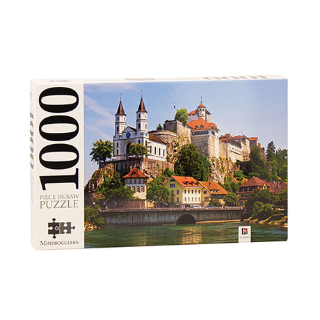 Aarburg Castle Switzerland 1000 Piece Jigsaw Puzzle