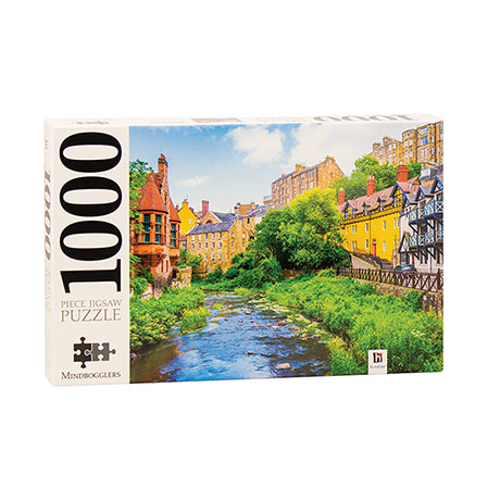 Dean Village Edinbugh Scotland 1000 Piece Jigsaw Puzzle
