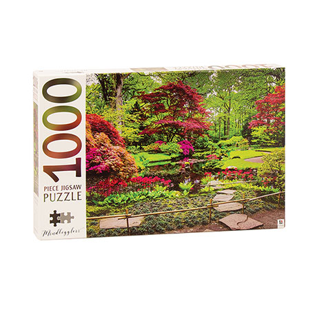 Japanese Garden In The Hague 1000 Piece Jigsaw Puzzle 