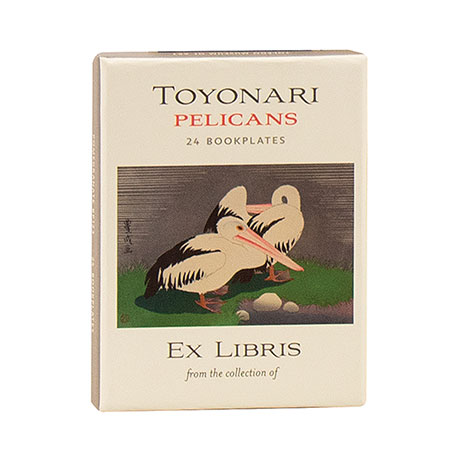 Yamamura Toyonari: Pelicans Bookplates