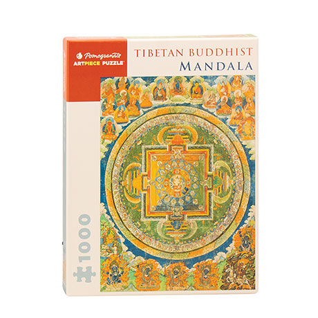 Tibetan Buddhist Mandala 1000-Piece Jigsaw Puzzle