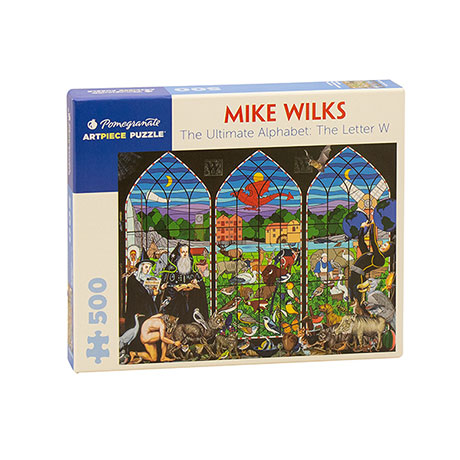 Mike Wilks: The Ultimate Alphabet: The Letter W 500-Piece Jigsaw Puzzle