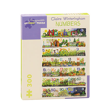 Claire Winteringham: Numbers 300-Piece Jigsaw Puzzle