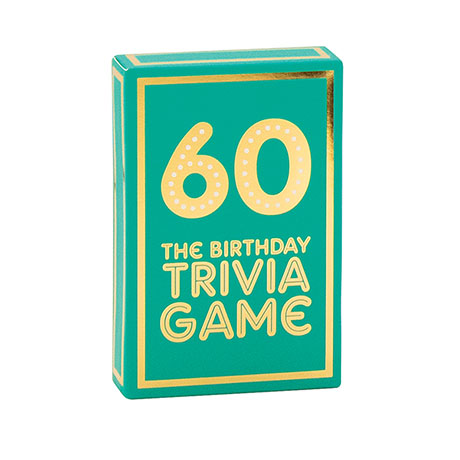 60 — The Birthday Trivia Game