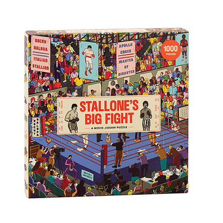 Stallone's Big Fight 1000 Piece Puzzle