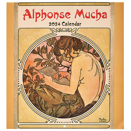 Alphonse Mucha 2024 Wall Calendar