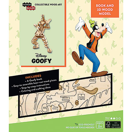 Disney Goofy Deluxe Book & Model Set