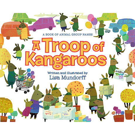 A Troop Of Kangaroos