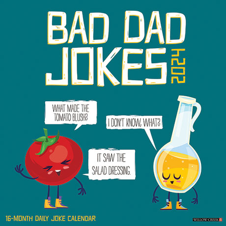 Bad Dad Jokes 2024 Wall Calendar
