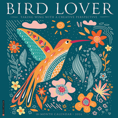 Bird Lovers 2024 Wall Calendar