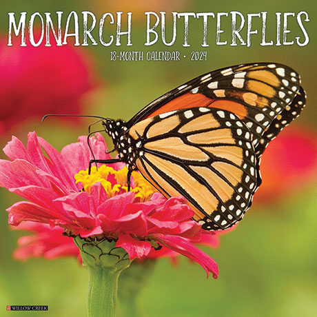 Monarch Butterflies 2024 Wall Calendar