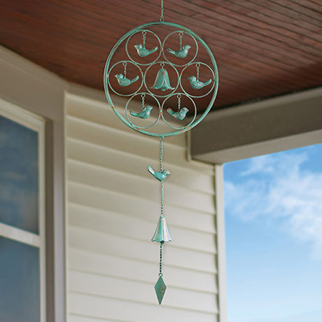 Circle of Birds & Bells Wind Chime
