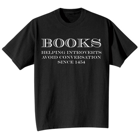 Books: Helping Introverts T-Shirt