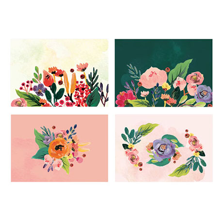 Floral Pop-Up Cards Boxed Set