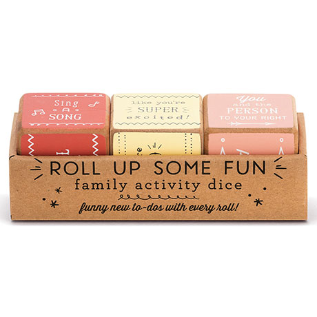 Roll Up Some Fun Activity Dice