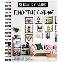 Alternate image Find The Cat: Brain Games Picture Book