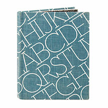 House Industries Indigo Linen Journal
