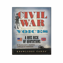 Product Image for Civil War Voices: A Quiz Deck Of Quotations