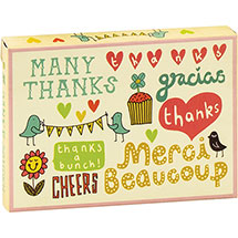 Product Image for Many Thanks Notecard Set