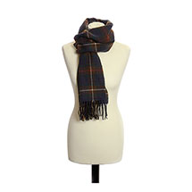 Alternate Image 2 for Lambs Wool Country Check Scarf