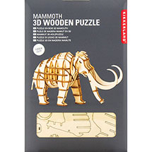 Alternate image for Mammoth: 3D Wooden Puzzle 