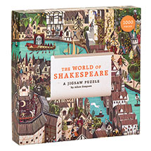 Alternate image The World Of Shakespeare 1000 Piece Puzzle