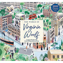 Alternate image The World Of Virginia Woolf 1000 Piece Puzzle