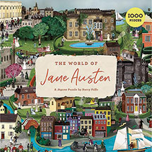 Alternate image The World Of Jane Austen 1000 Piece Puzzle