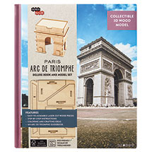 Alternate image Arc De Triomphe Deluxe Book & Model Set