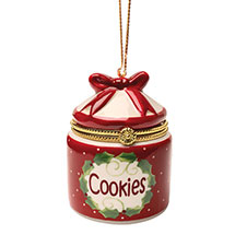 Porcelain Surprise Ornament - Cookie Jar