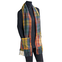 Product Image for Tartan Wool Pocket Scarf