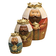 Alternate image Nativity Scene Nesting Dolls Set