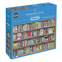 Alternate Image 1 for Authorful Puns 1000 Piece Jigsaw Puzzle