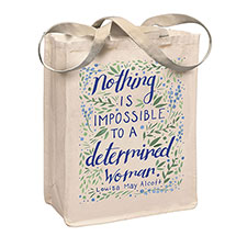Alternate image Nothing Is Impossible Tote
