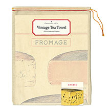 Alternate image for Vintage Cheese Tea Towel