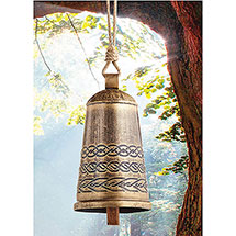 Alternate image Metal Celtic Bell